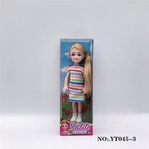 2020 Newest 5 "Cute Kelly Barbies Doll With Gift Box Packaging Plastic Children Toy Accessories Girls Gifts Play House