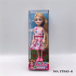 2020 Newest 5 "Cute Kelly Barbies Doll With Gift Box Packaging Plastic Children Toy Accessories Girls Gifts Play House