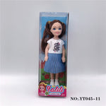 2020 Newest 5 "Cute Kelly Barbies Doll With Gift Box Packaging Plastic Children Toy Accessories Girls Gifts Play House