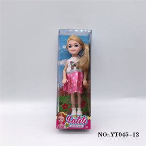 2020 Newest 5 "Cute Kelly Barbies Doll With Gift Box Packaging Plastic Children Toy Accessories Girls Gifts Play House