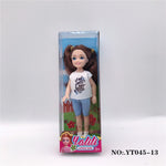 2020 Newest 5 "Cute Kelly Barbies Doll With Gift Box Packaging Plastic Children Toy Accessories Girls Gifts Play House