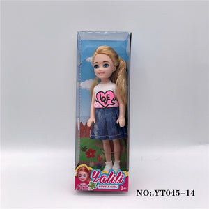 2020 Newest 5 "Cute Kelly Barbies Doll With Gift Box Packaging Plastic Children Toy Accessories Girls Gifts Play House