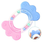 Baby Rattle Trumpet Can Be Boiled Teeth Rubber Molar Toy 0-3 Years Old Boy Girl baby Hand Toy Safety Non-Toxic Supplies