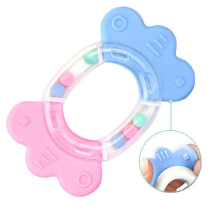 Baby Rattle Trumpet Can Be Boiled Teeth Rubber Molar Toy 0-3 Years Old Boy Girl baby Hand Toy Safety Non-Toxic Supplies